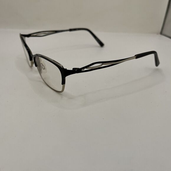 Flexon Eyeglasses W3000 001 Designer Frames Only Black 51-17-135 *READ* main image 5